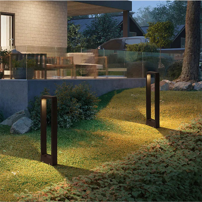 LumiGarde® – LED Garden Bollard Light, IP65 Waterproof, Modern Design