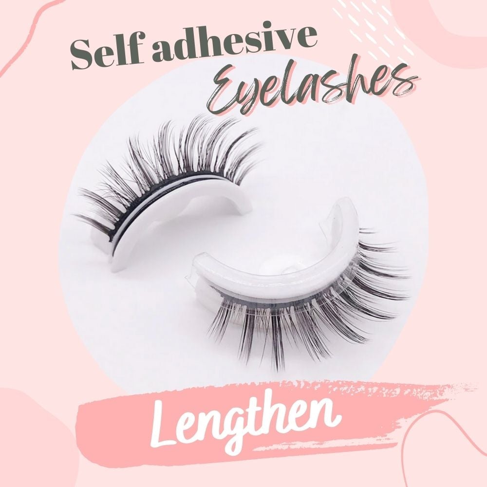 Self-Adhesive Waterproof Reusable Eyelashes