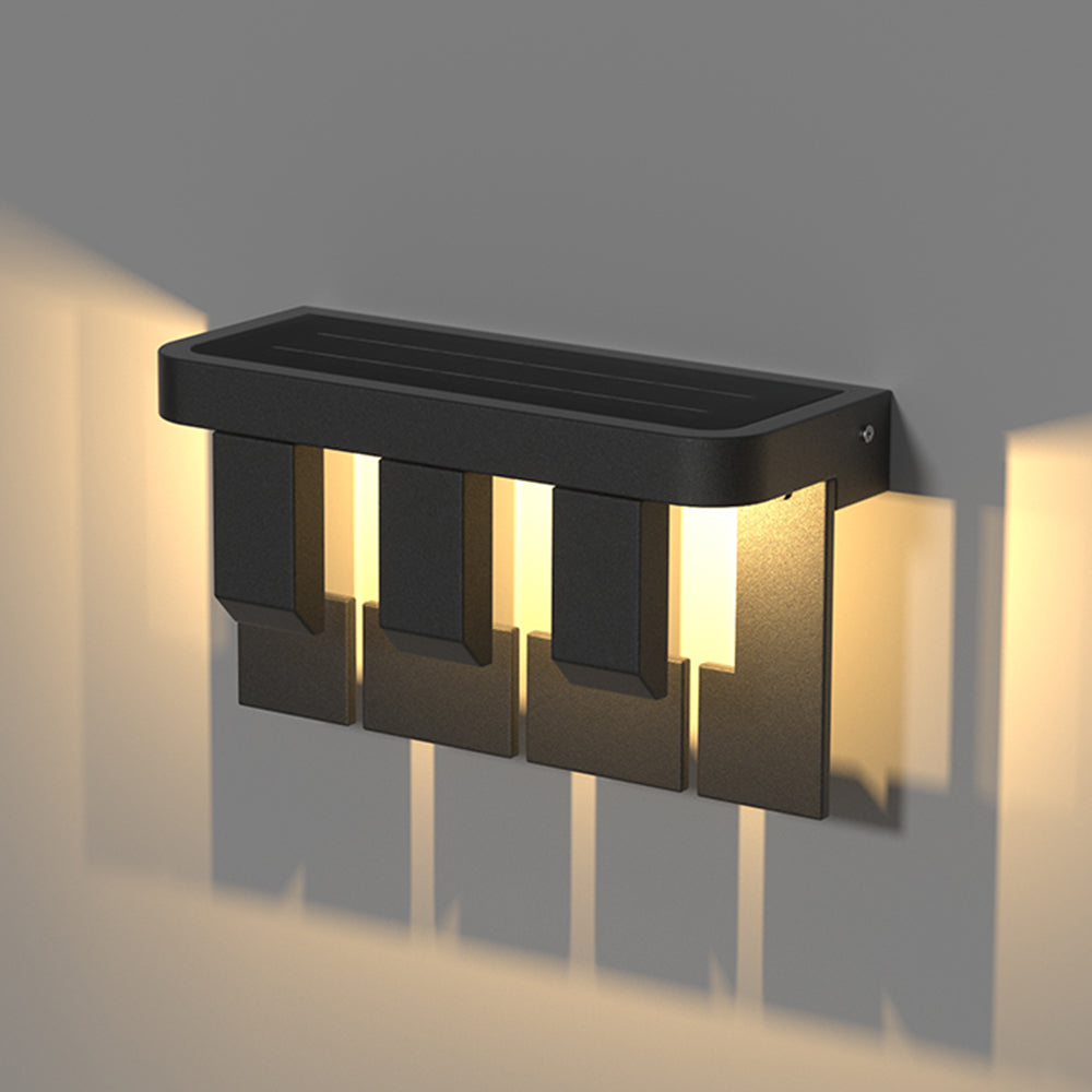 Solar LED Wall Light – Modern & Eco-Friendly Outdoor Lighting