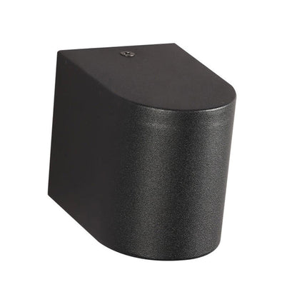 LuxLumina® Outdoor LED Wall Light – Metal & Glass, Rectangular Design