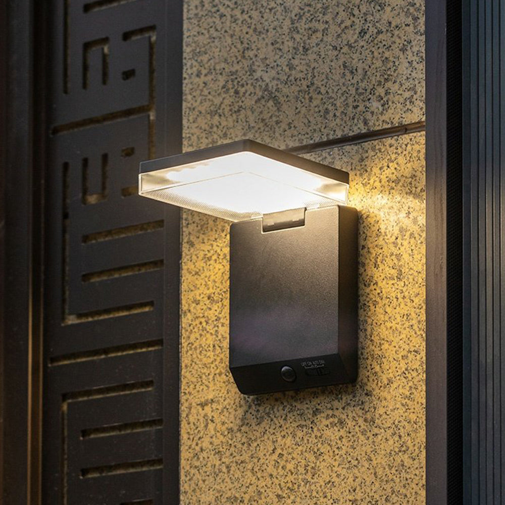 Solar LED Wall Light – Motion Sensor Activated