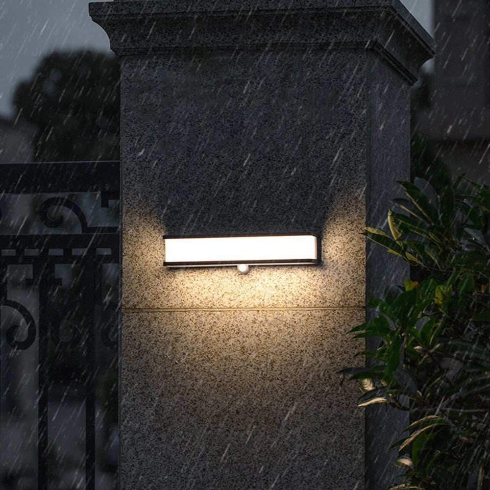 Orr® Solar Wall Light – Modern Black/White Design, Available in 3 Sizes