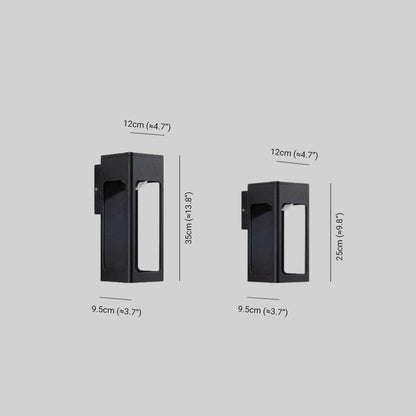 AuroraLight LED Wall Light – Modern and Minimalist Outdoor Lighting