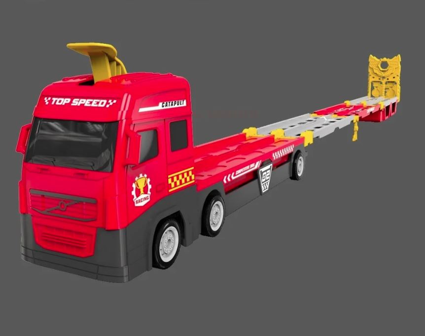MegaTruck - Mega Hauler Truck with Launching Race Track