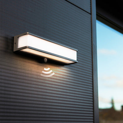 Orr® Solar Wall Light – Modern Black/White Design, Available in 3 Sizes