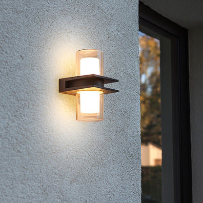 Outdoor LED Wall Light 2 Flames – Modern & Waterproof Design
