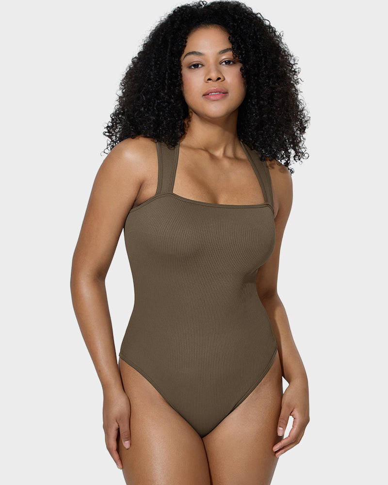 one piece swimsuit, women's swimwear, ribbed swimsuit, green swimwear, stylish swimwear, women's bathing suit, versatile swimsuit, plus size swimwear, bathing suits, tummy control swimsuit, swimsuit cover up, modest swimwear, tankini, tummy control swimwear, slimming swimsuits, swimwear, swimsuits for curvy women, flattering swimsuits, shaping swimwear, most flattering swimsuits