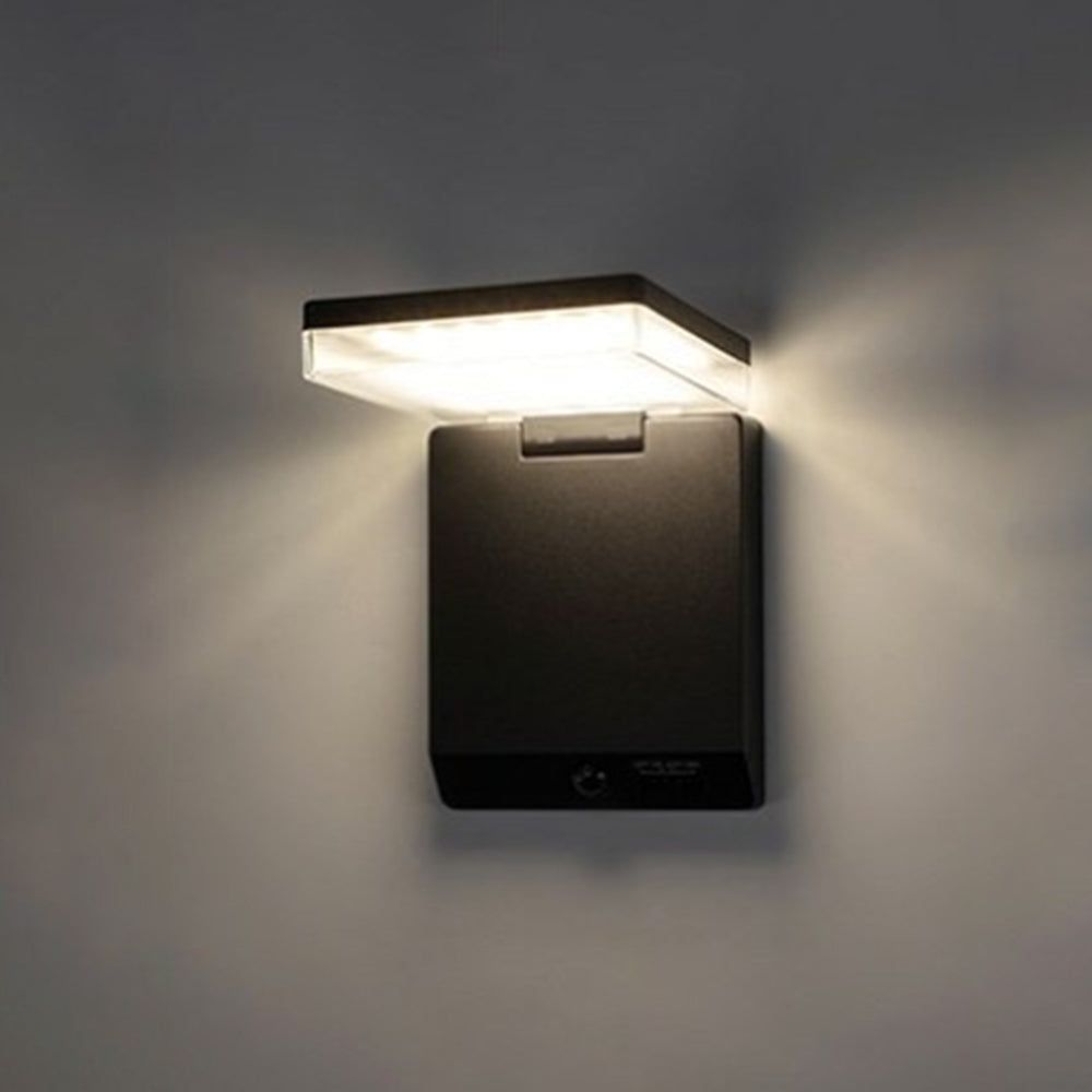 Solar LED Wall Light with Motion Sensor – Waterproof & Energy-Efficient