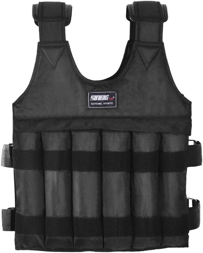 Adjustable Exercise Loading Weight Vest - Up to 65lbs Weighted Vest Adjustable for Exercise