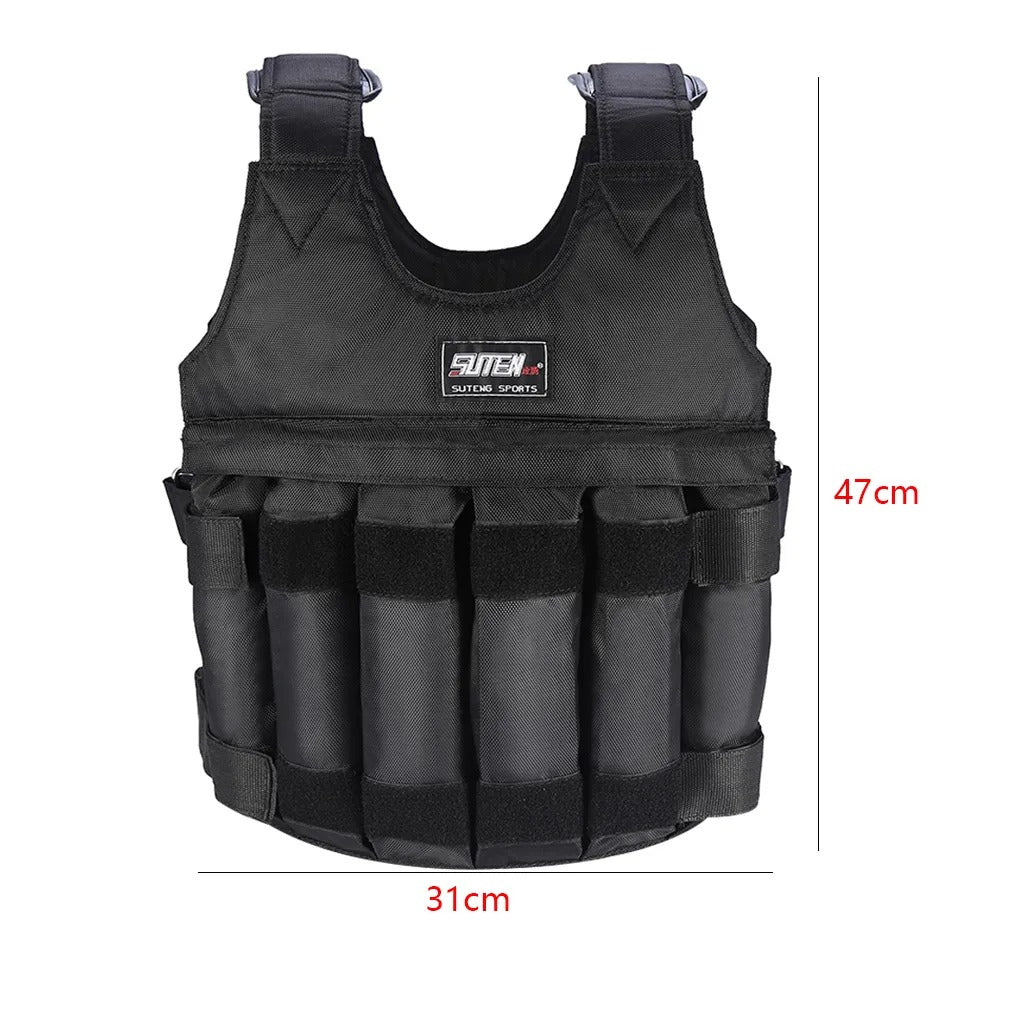 Adjustable Exercise Loading Weight Vest - Up to 65lbs Weighted Vest Adjustable for Exercise