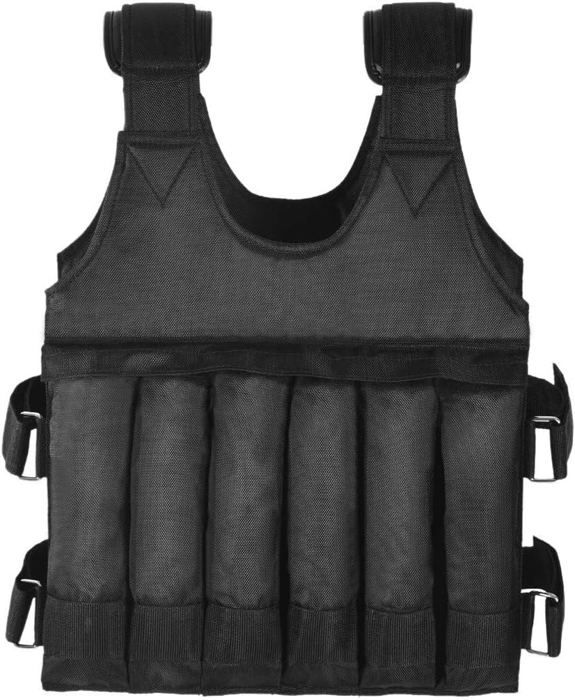 Adjustable Exercise Loading Weight Vest - Up to 65lbs Weighted Vest Adjustable for Exercise