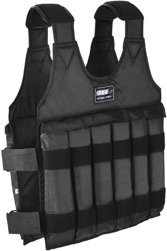 Adjustable Exercise Loading Weight Vest - Up to 65lbs Weighted Vest Adjustable for Exercise