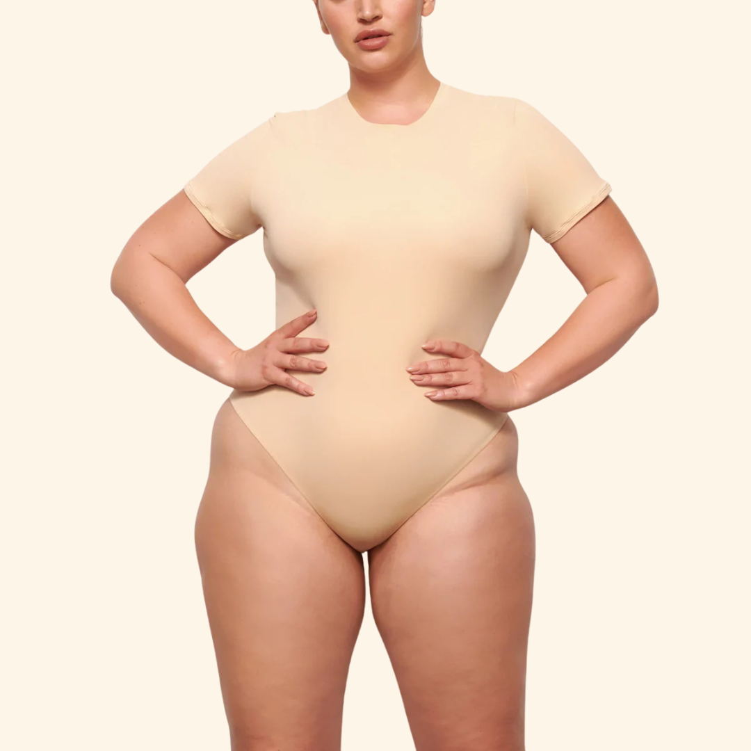 Snatching Shapewear T-Shirt Bodysuit