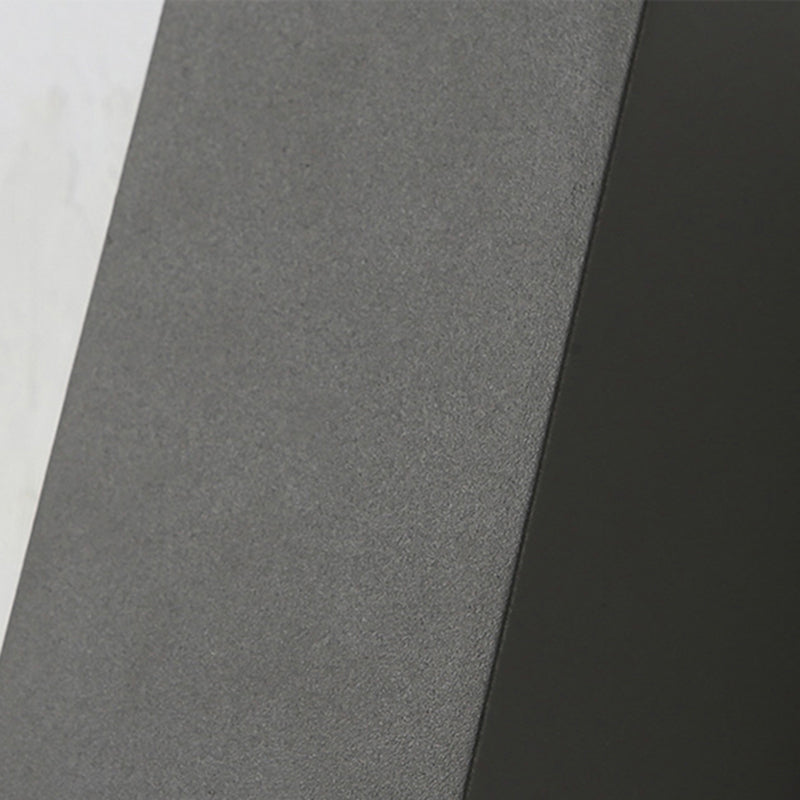 LuxLumina® Outdoor LED Wall Light – Metal & Glass, Rectangular Design