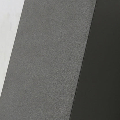 LuxLumina® Outdoor LED Wall Light – Metal & Glass, Rectangular Design