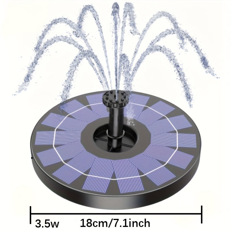 Floating Solar Fountain – Eco-friendly Pump for Garden & Pond