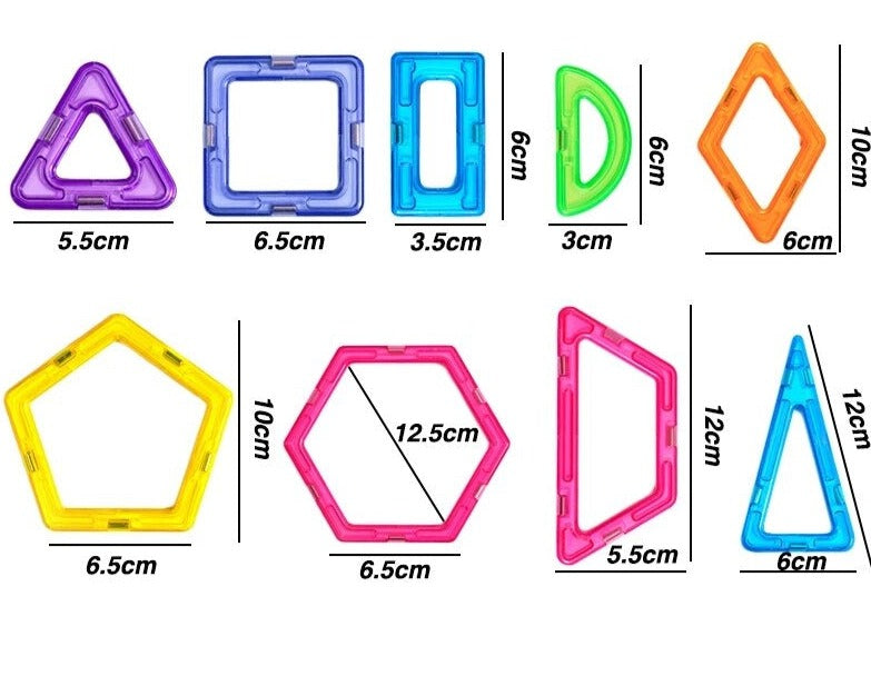 Magnet Building Blocks - Develop Your Own Creativity - Magnetic Tiles