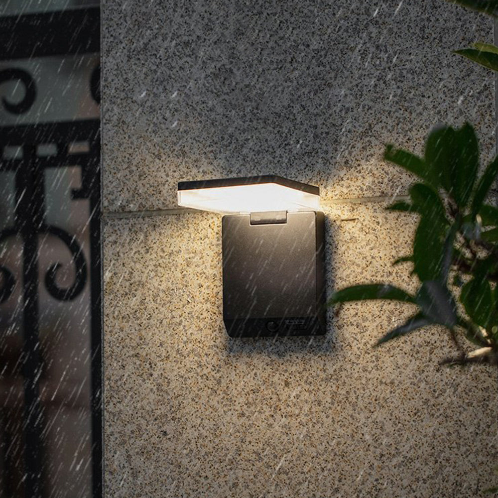 Solar LED Wall Light – Motion Sensor Activated