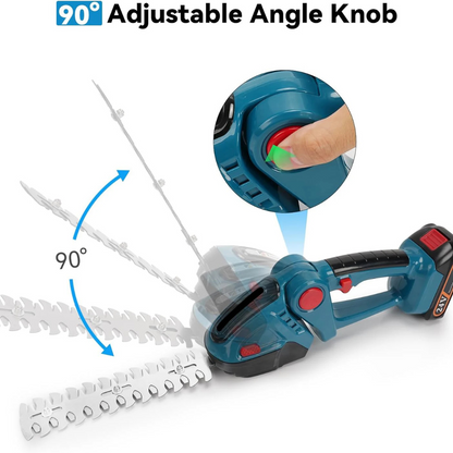 Cordless 2-in-1 Electric Hedge Trimmer