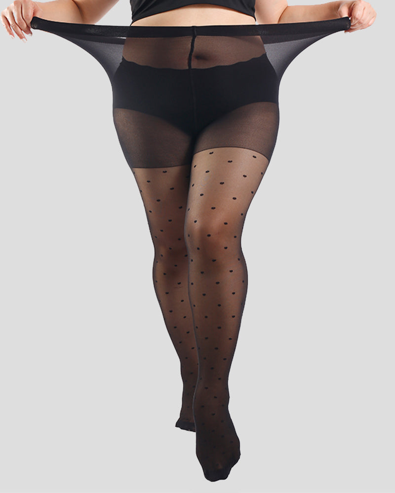 plus size tights, sheer tights, dotted tights, fashion tights, women's hosiery, plus size hosiery, patterned tights, breathable tights, durable tights, stylish tights, sheer black tights, plus size stockings, plus size tights fashion, breathable sheer black tights, durable plus size hosiery, dotted sheer fashion tights, patterned sheer tights, stylish women's hosiery, sheer fashion stockings