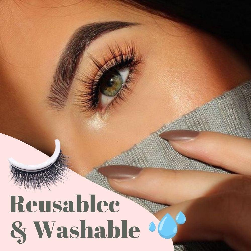 Self-Adhesive Waterproof Reusable Eyelashes