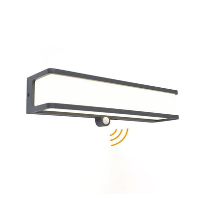Orr® Solar Wall Light – Modern Black/White Design, Available in 3 Sizes