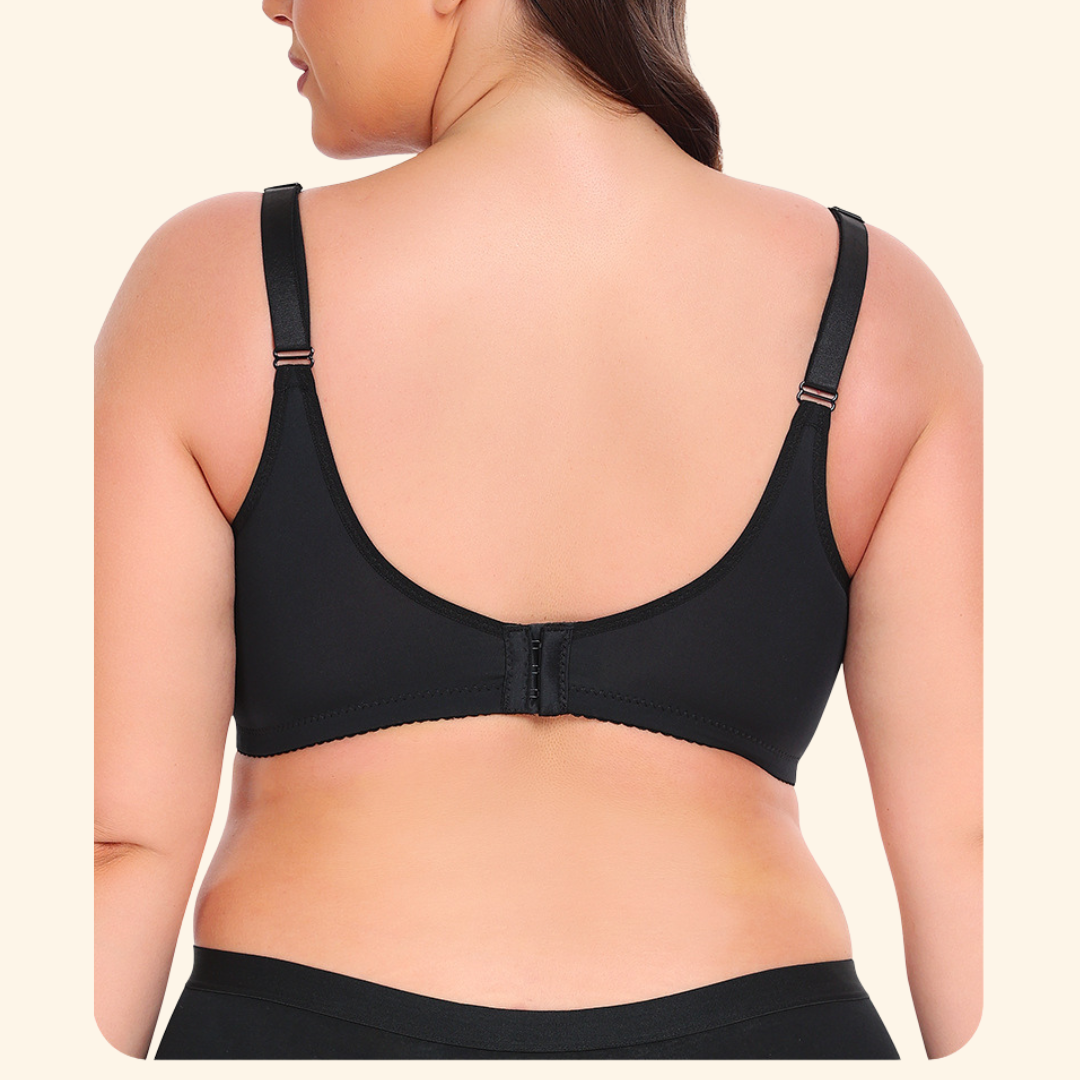 Seamless Smooth Push-Up Shapewear Bra Adjustable & Anti Back and Side Fat