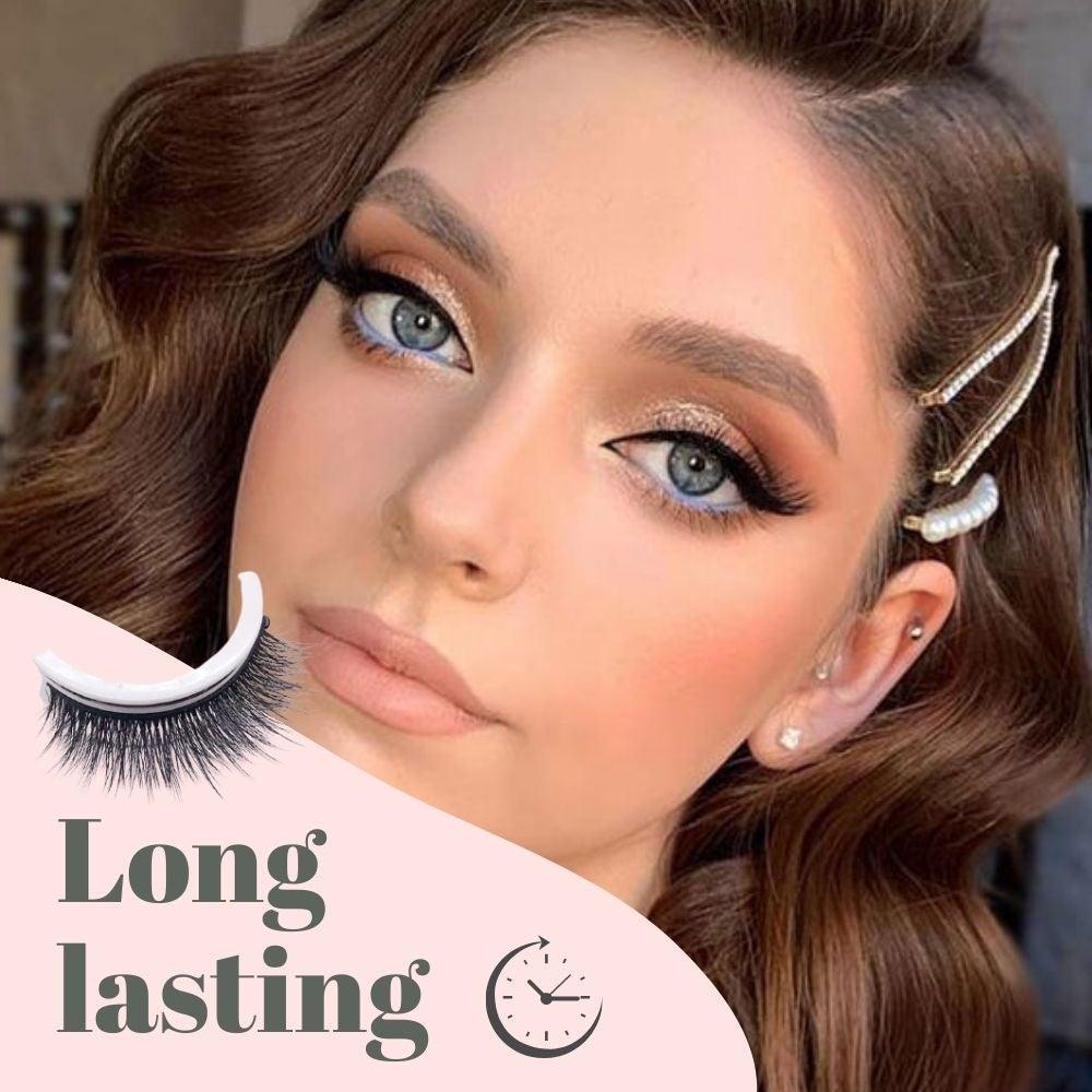 Self-Adhesive Waterproof Reusable Eyelashes