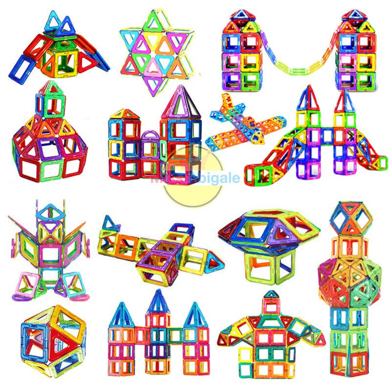Magnet Building Blocks - Develop Your Own Creativity - Magnetic Tiles