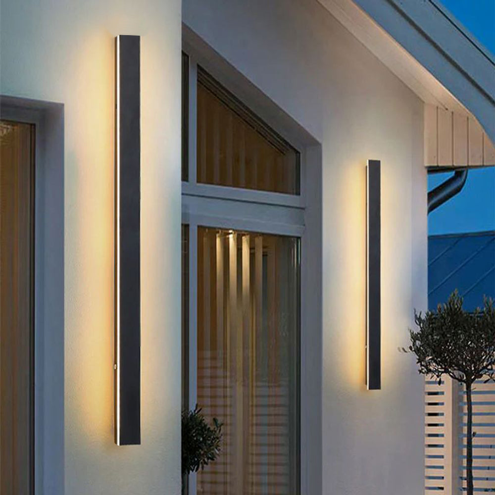 GlowArt® LED Wall Light – Modern Waterproof Design for Garden and Terrace