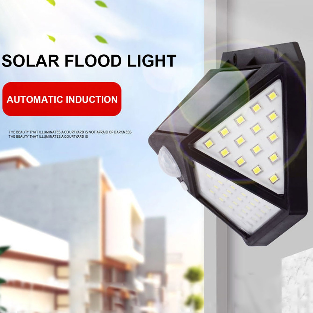 Outdoor Solar LED Lamp – Motion Sensor & Waterproof