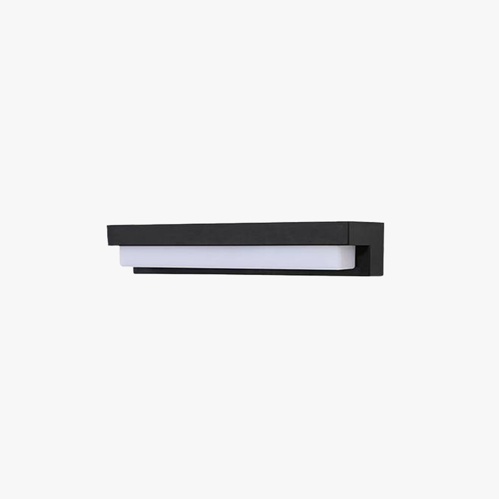 Orr® Dimmable Solar Wall Light – Modern Black LED Outdoor Lighting