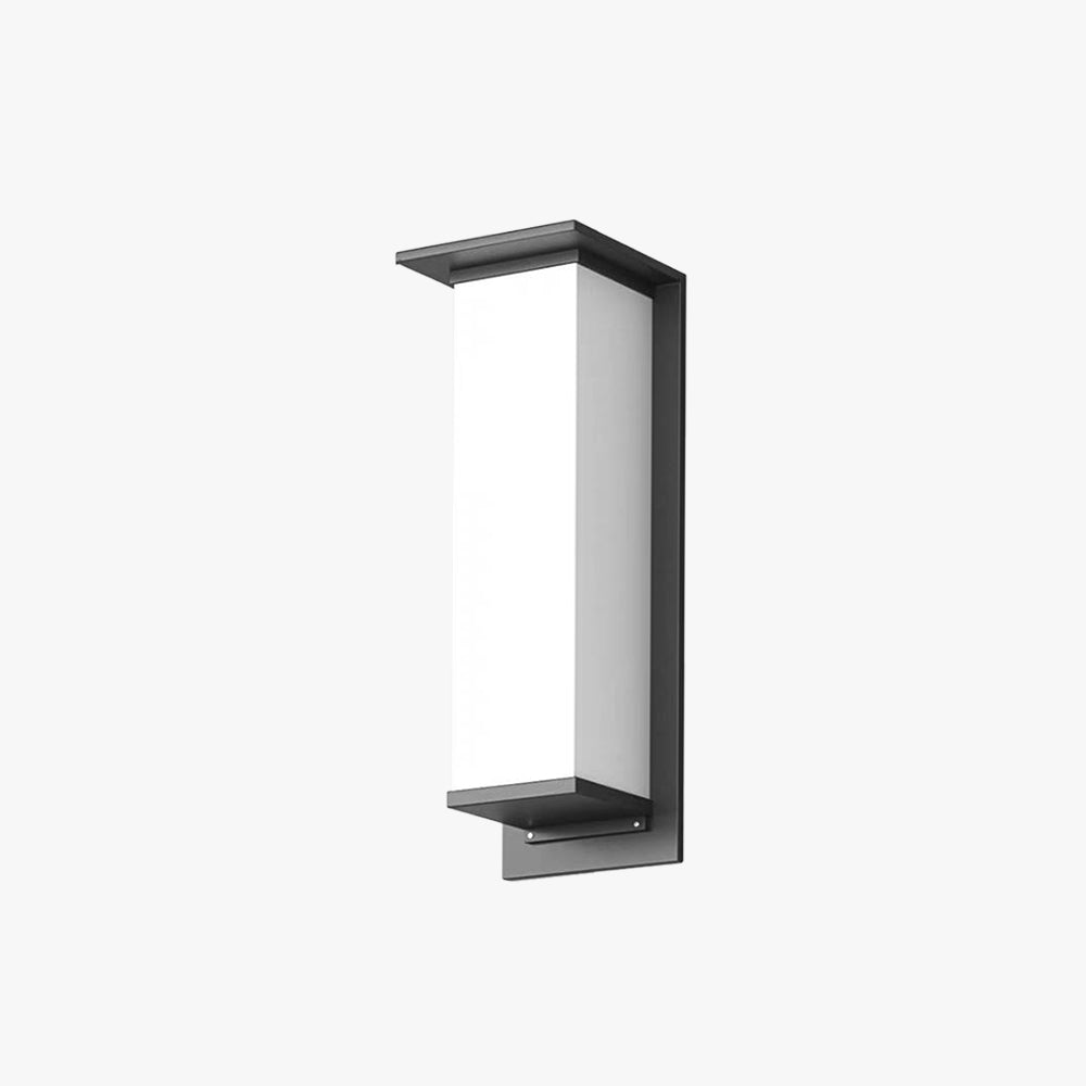 Paul® Solar Wall Light – Modern Metal and Acrylic Design, IP65 Waterproof