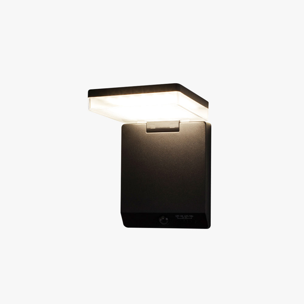 Solar LED Wall Light with Motion Sensor – Waterproof & Energy-Efficient