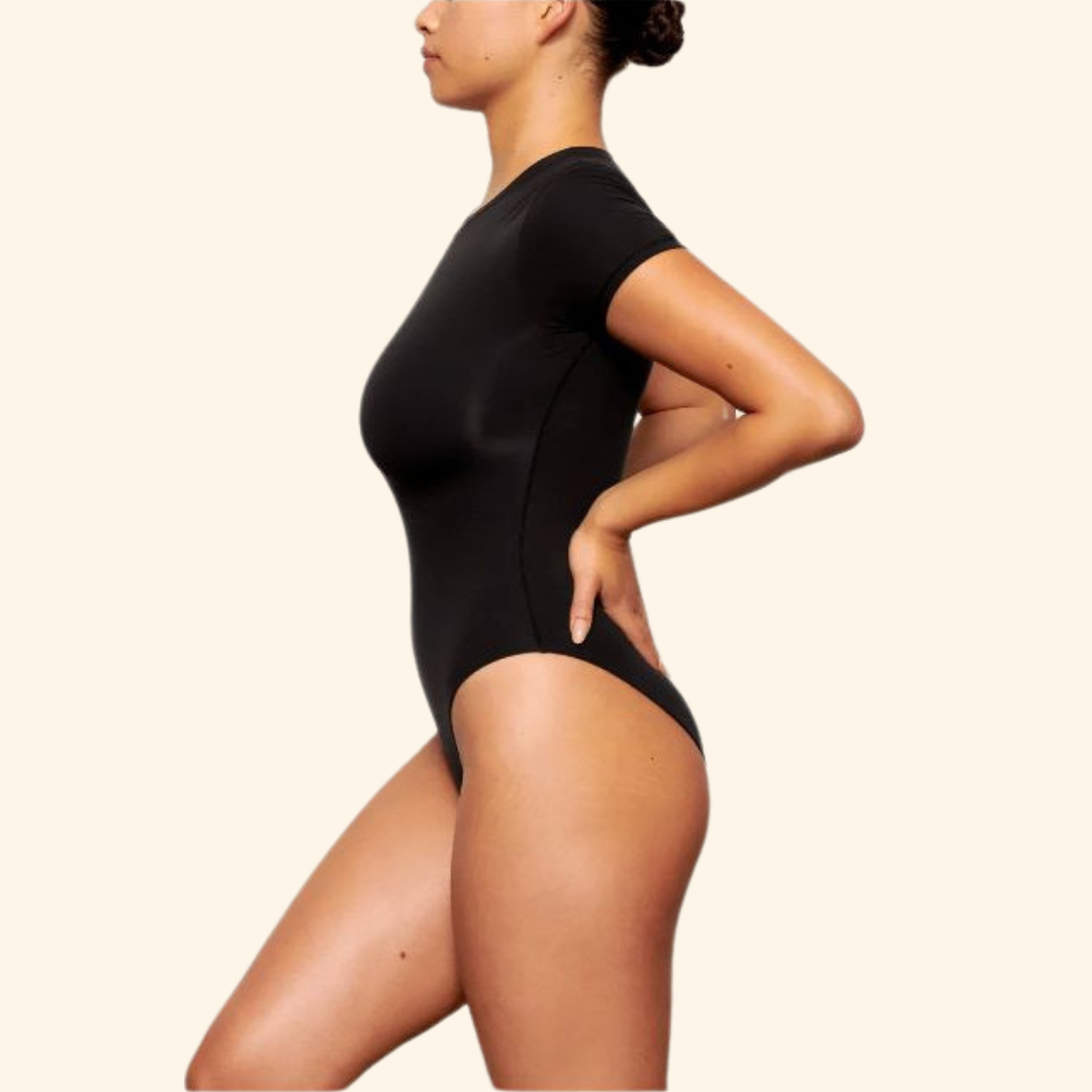 Snatching Shapewear T-Shirt Bodysuit