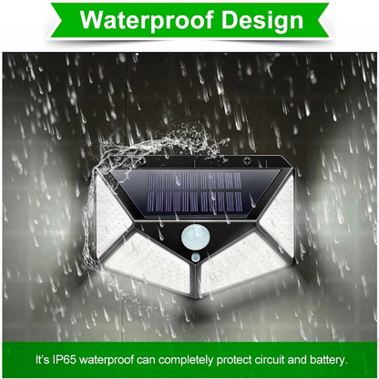 Outdoor Solar LED Lamp – Motion Sensor & Waterproof