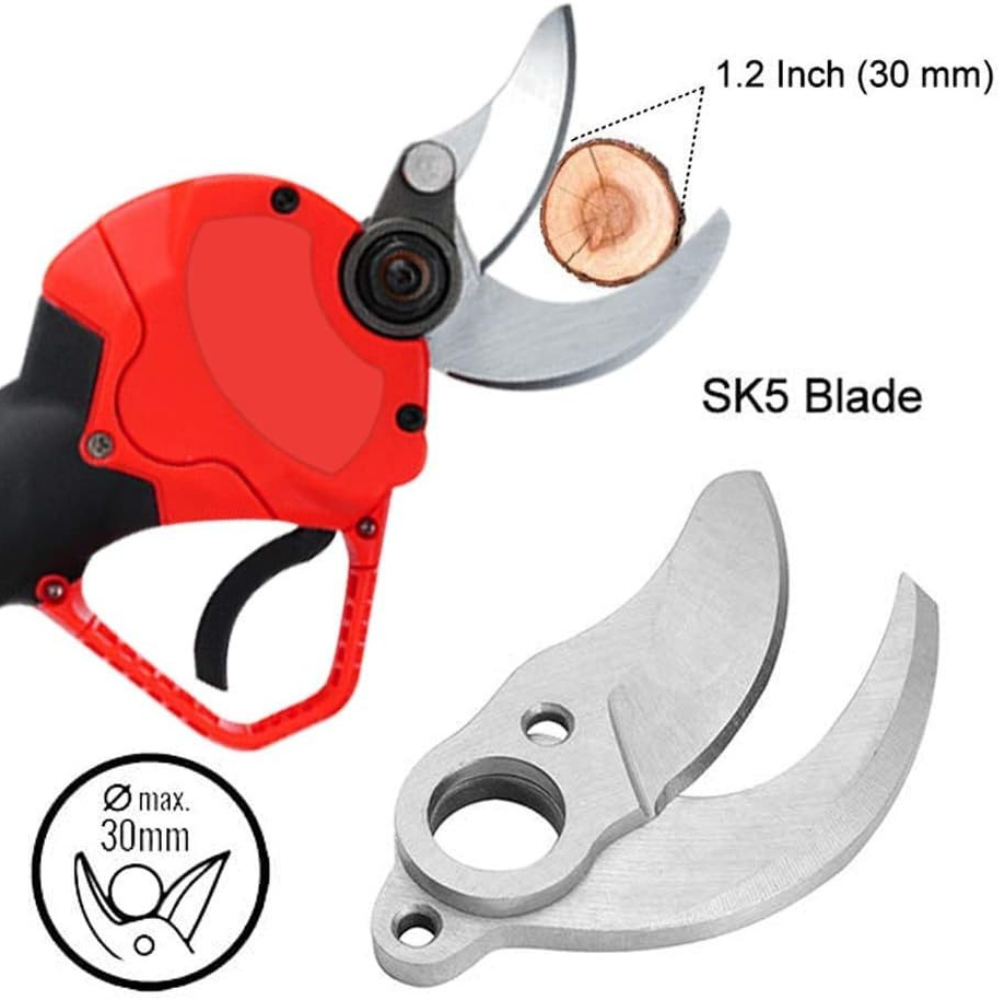 Wireless Electric Pruner 600W – Fast Cutting, SK5 Blades, 5H Battery Life