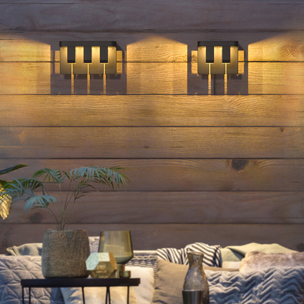 Solar LED Wall Light – Modern & Eco-Friendly Outdoor Lighting