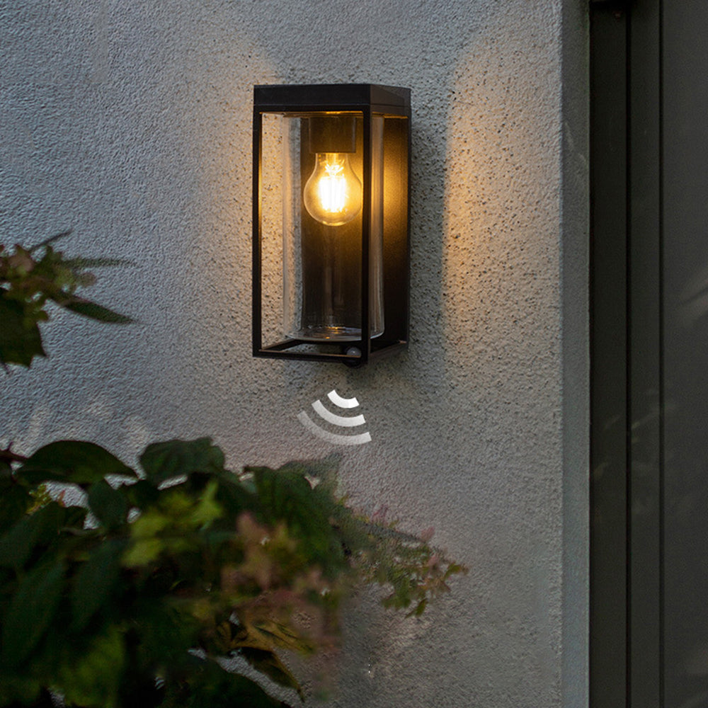 Paul® Solar Wall Light – Modern Glass and Metal Design for Garden & Pathway