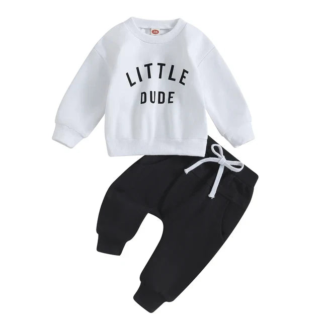 Stoere 'Little Dude' Cotton Set