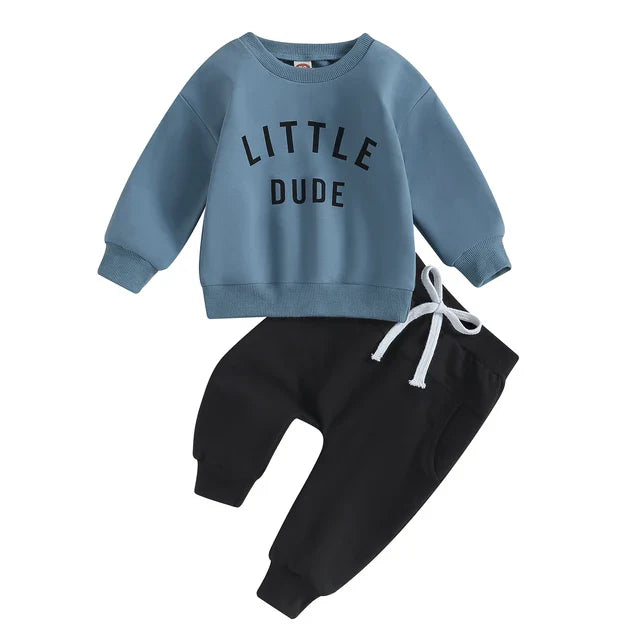 Stoere 'Little Dude' Cotton Set