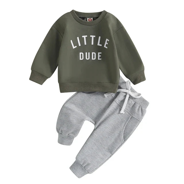 Stoere 'Little Dude' Cotton Set