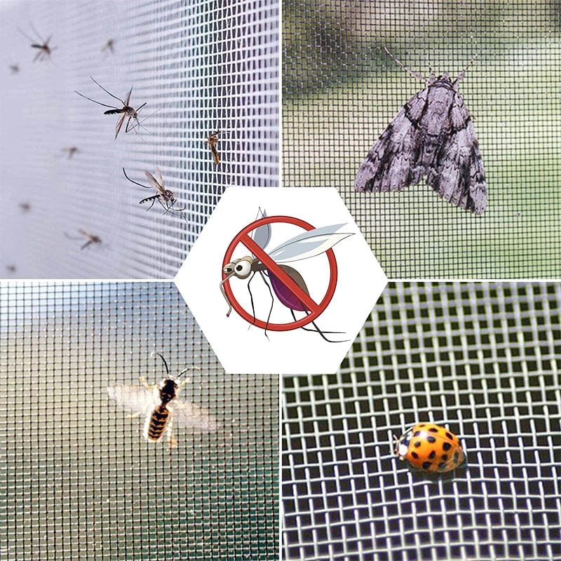 Adjustable Magnetic Door Screen – Side Opening, Insect-Blocking Mesh