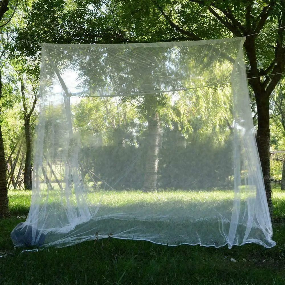 This camping mosquito net is perfect for the outdoors. The bug net for camping ensures protection from insects, while the travel mosquito net offers lightweight portability. Ideal for backpackers, this camping mosquito net and travel mosquito net keep you bite-free everywhere.