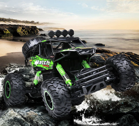 Rugged Remote Control Monster Truck for Any Terrain