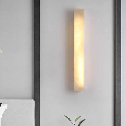Rectangular Solar LED Wall Light – Modern Waterproof Outdoor Design