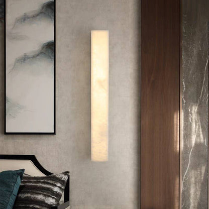 Rectangular Solar LED Wall Light – Modern Waterproof Outdoor Design