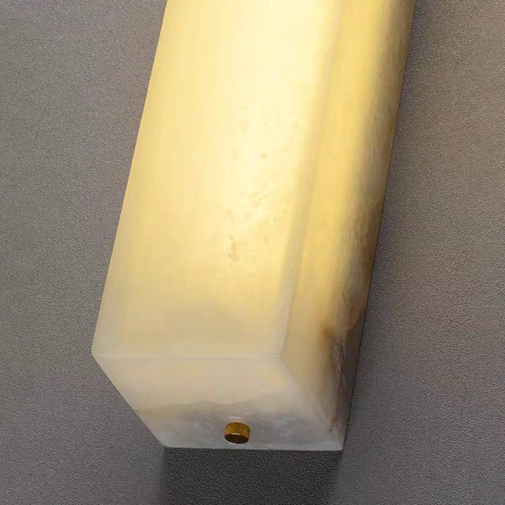 Rectangular Solar LED Wall Light – Modern Waterproof Outdoor Design
