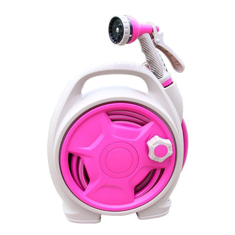 AquaFlex - Retractable Garden Hose with Multi-Pattern Sprayer | 13.5m