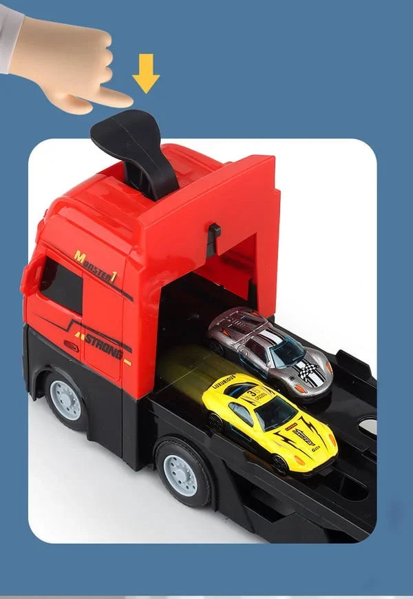 MegaTruck - Mega Hauler Truck with Launching Race Track